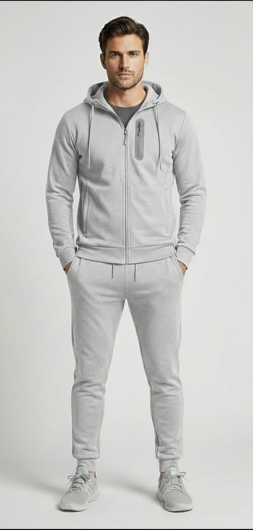 Active Zip-Up Hoodie Set
