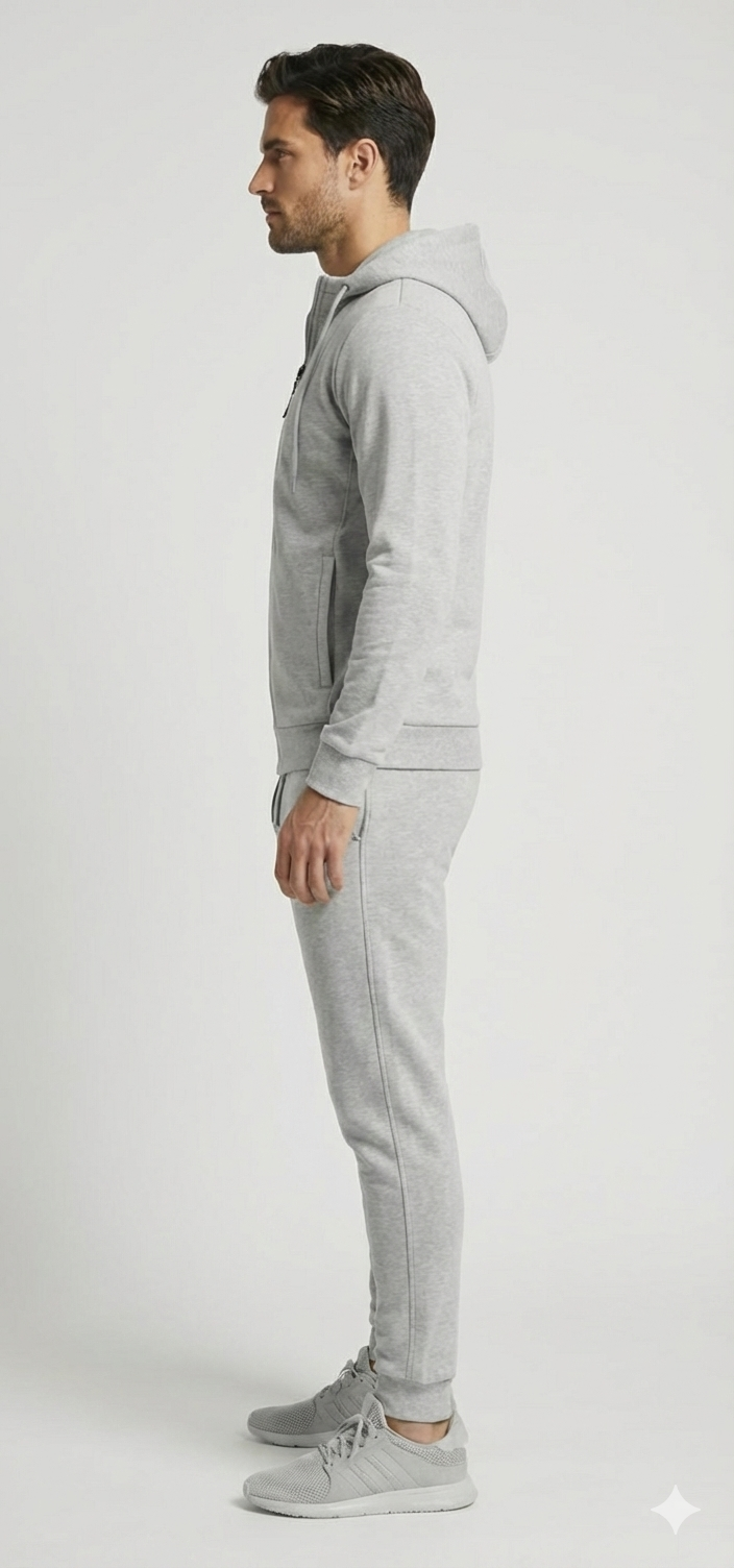 Active Zip-Up Hoodie Set