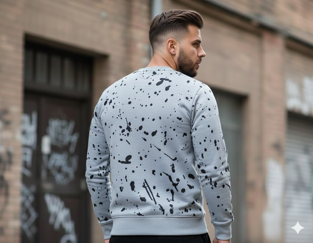 Heritage Lion Crest Sweatshirt with demonties