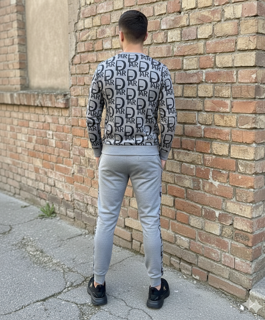 Parisian Luxe Diamanté Monogram Suit