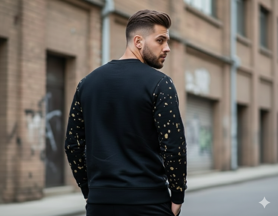 Heritage Lion Crest Sweatshirt with demonties