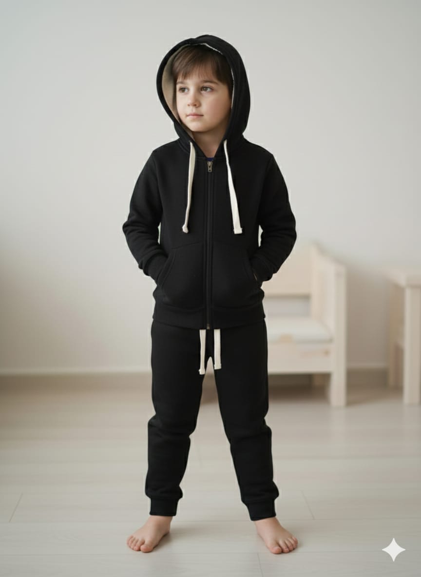 Junior Essential Zip-Up Tracksuit