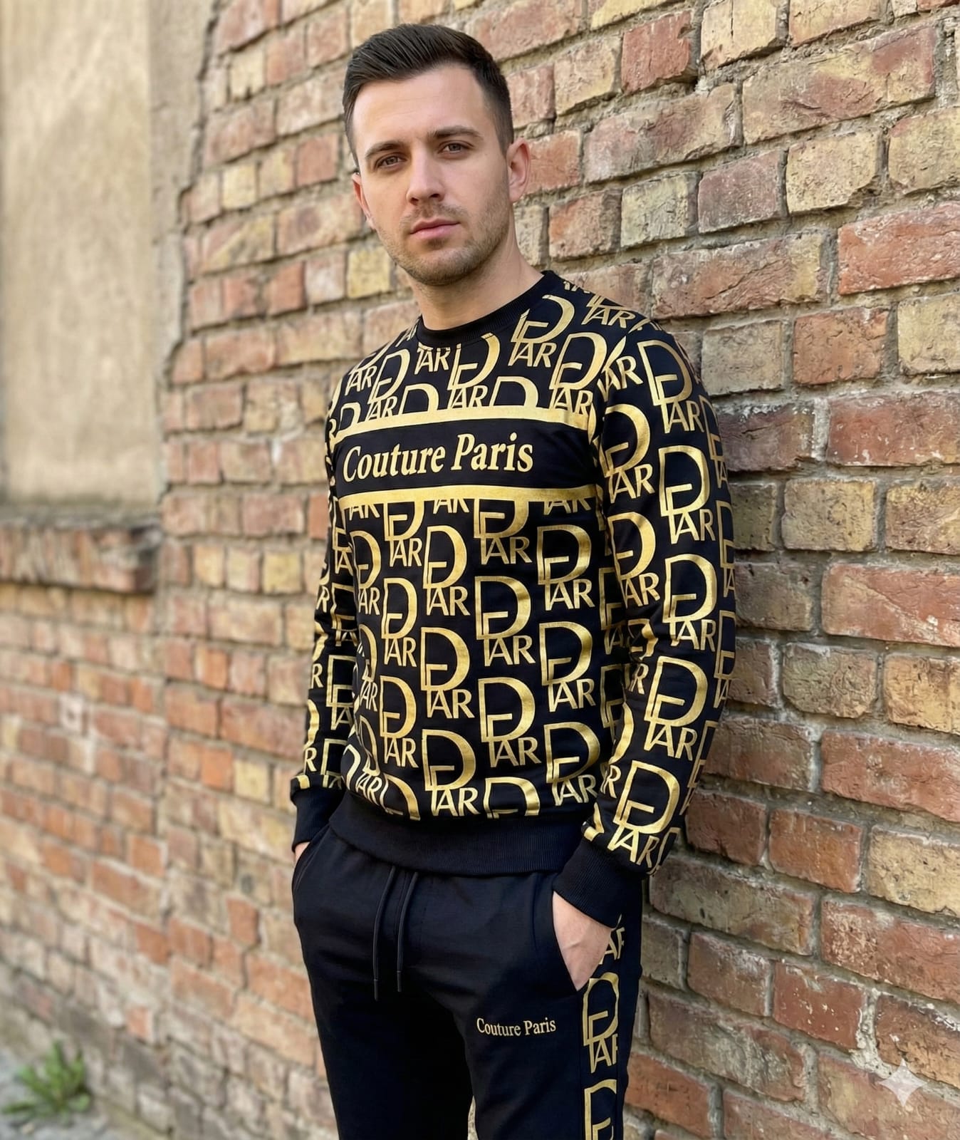 Parisian Luxe Diamanté Monogram Suit