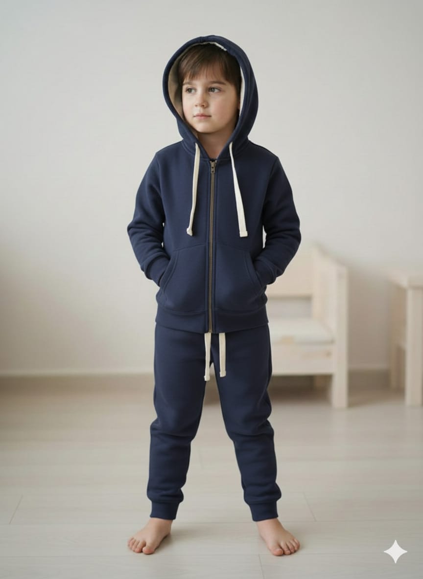 Junior Essential Zip-Up Tracksuit