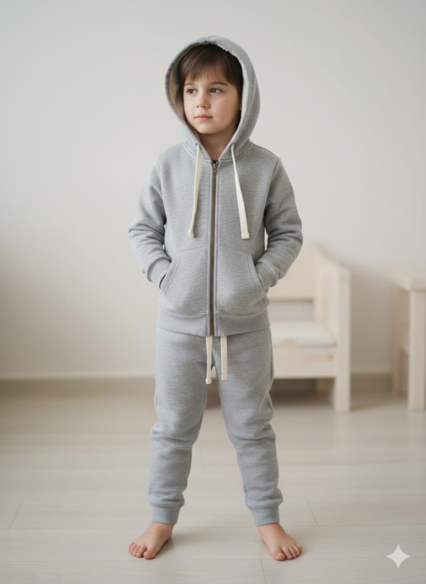Junior Essential Zip-Up Tracksuit