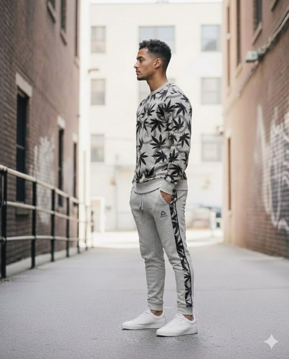 Imperial Leaf Diamanté Luxury Tracksuit