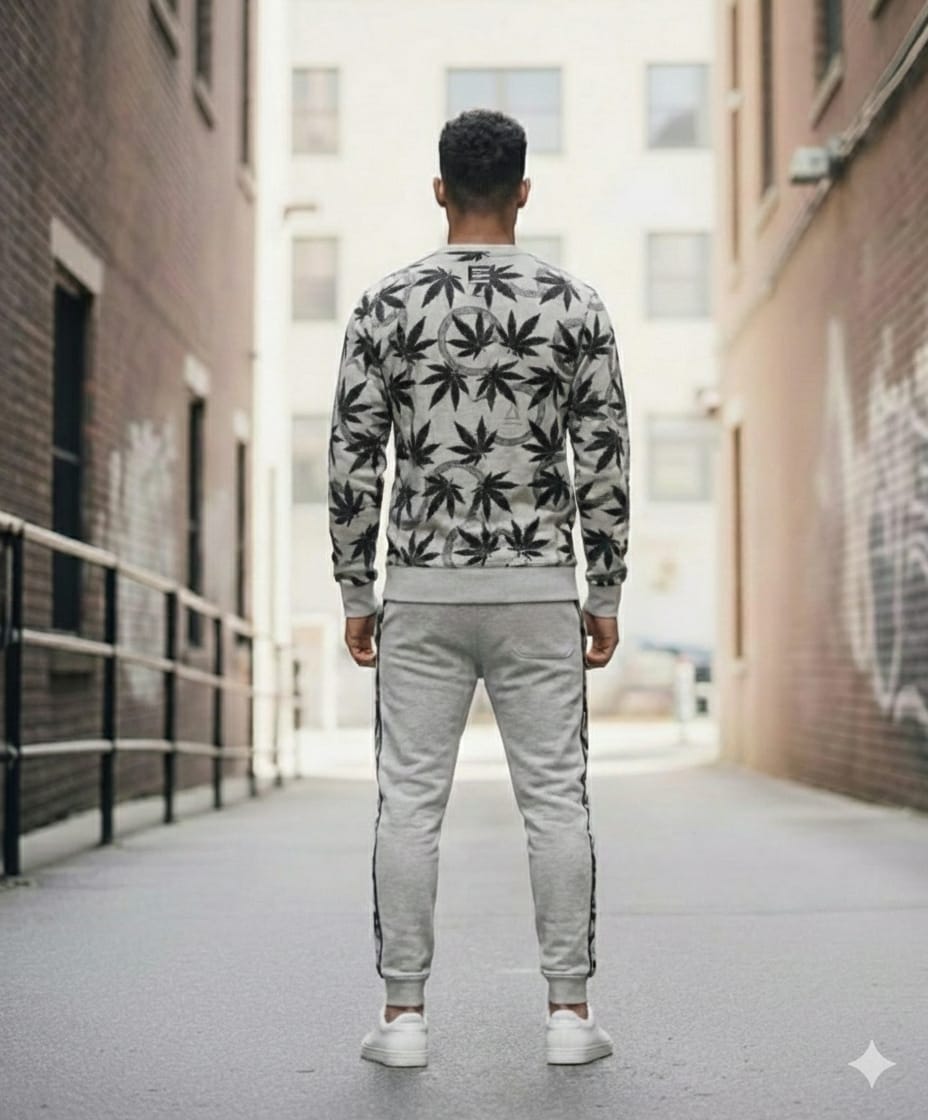 Imperial Leaf Diamanté Luxury Tracksuit